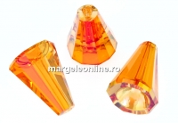 Swarovski, margele con Artemis, astral pink, 12x10mm - x1