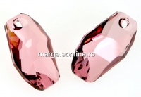 Swarovski, pandantiv Meteor, antique pink, 18mm - x1