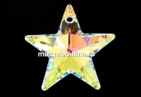 Swarovski, pandantiv Star, aurore boreale, 28mm - x1