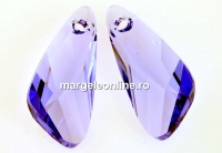 Swarovski, pandantiv aripa, provence lavander, 23mm - x1