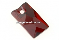 Swarovski, pandantiv rose cut, red magma, 18mm - x1