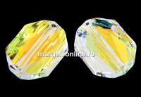 Swarovski, margele graphic, aurore boreale, 12mm - x1