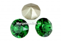 Swarovski, chaton PP10, dark moSS green, 1.6mm - x20
