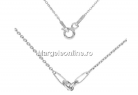 Chain for link, 925 silver, 45cm - x1