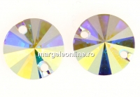Swarovski, link, aurore boreale frosted, 10mm - x2