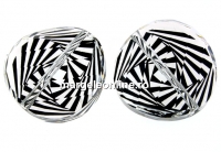 Swarovski, twist, zebra, 18mm - x1