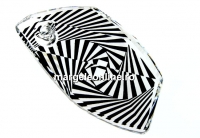 Swarovski, avant-garde pendant, zebra, 40mm - x1