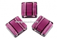 Swarovski, margele stairway, amethyst, 10mm - x1