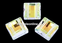 Swarovski, margele stairway, aurore boreale, 14mm - x1