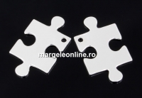 Pandantiv puzzle, argint 925, 19mm - x1