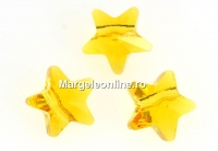 Swarovski, margele stea, sunflower, 12mm - x2