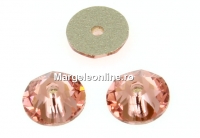 Swarovski, marguerite flower, blush rose, 6mm - x4