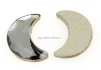 Swarovski, cabochon luna, silver night, 10mm - x1