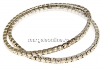 1088 Swarovski golden shadow bracelet, rhodium plated, 18cm - x1