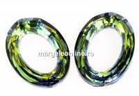 Swarovski, cosmic oval fancy, sahara, 22x16mm - x1