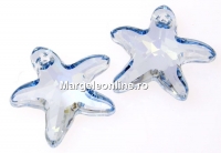 Swarovski, pandantiv stea de mare, blue shade, 16mm - x1