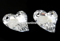 Swarovski pendant, Devoted 2 U, comet argent, 17mm - x1