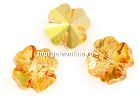 Swarovski, margele trifoi, metallic sunshine, 12mm - x2