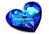 Swarovski, pandantiv forever 1 heart, bermuda blue, 36mm - x1