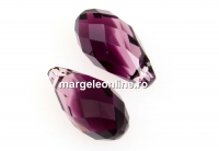 Swarovski, pandantiv brioleta, amethyst blend, 13mm - x1