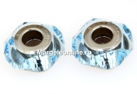 Swarovski, becharmed fortune aquamarine, 14mm - x1