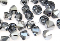 Swarovski, margele bicone, light chrome, 4mm - x20