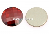 Swarovski, cabochon, red magma, 20mm - x1