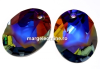 Swarovski, pandantiv kaputt oval, volcano, 36mm - x1