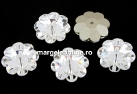 Swarovski, marguerite flower, crystal F, 6mm - x10