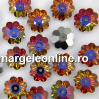 Swarovski, marguerite flower, volcano, 12mm - x4