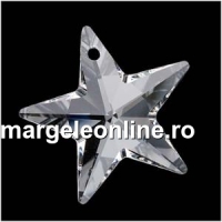 Swarovski, star pendant, crystal clear, 40mm - x1