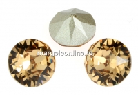 Swarovski, chaton pp29, light colorado topaz, 3.7mm - x20