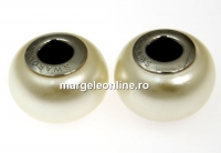 Swarovski, becharmed crystal cream pearl, 14mm - x1