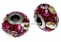 Swarovski, becharmed pave, pink - x1