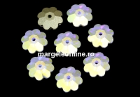 Swarovski, marguerite flower, aurore boreale, 6mm - x10