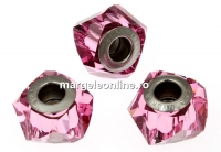 Swarovski, becharmed helix rose, 14mm - x1