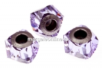 Swarovski, becharmed helix violet, 14mm - x1