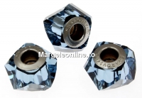 Swarovski, becharmed helix denim blue, 14mm - x1