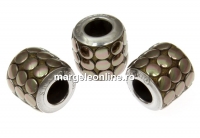 Swarovski, becharmed pave mettalics bronze polished, 9.5mm - x1