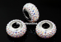 Swarovski, becharmed pave aurore boreale, 13.5mm - x1