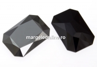 Swarovski, rivoli cabochon hematite, 27x18.5mm - x1