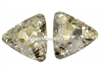 Swarovski, rivoli cabochon silver shade, 23mm - x1