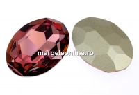 Swarovski, rivoli cabochon antique pink, 30mm - x1