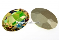 Swarovski, rivoli cabochon luminous green, 30mm - x1