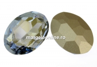 Swarovski, rivoli cabochon, blue shade, 30mm - x1