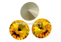 Swarovski, rivoli, sunflower, 14mm - x1