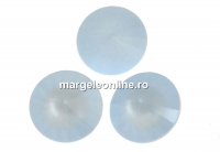 Swarovski, rivoli, powder blue, 12mm - x2