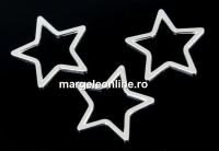 Link, star 925 silver, 12mm - x1