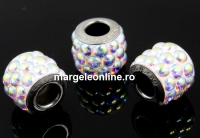 Swarovski, becharmed pave aurore boreale, 9.5mm - x1