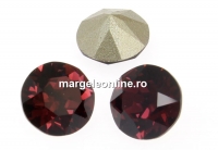 Swarovski, chaton SS34, burgundy, 7mm - x2